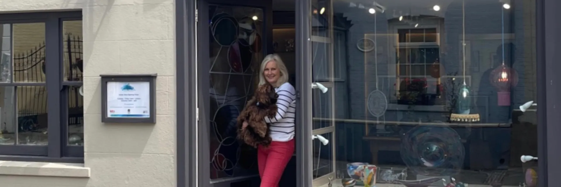 Corley Studio shopfront on West Street, Deal